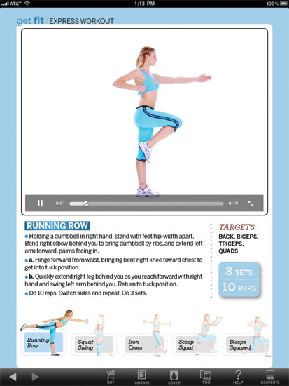 Meredith Publications’ Fitness Magazine App