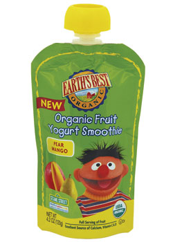Hain Celestial: Earth’s Best Organic Sesame Street Fruit Yogurt Smoothie