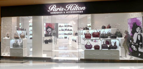 A Paris Hilton store in Dubai