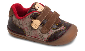 Curious George Soft Motion Shoe