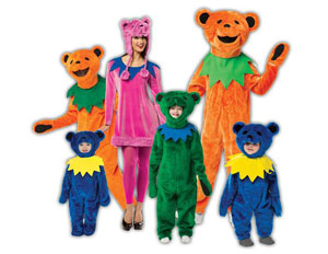 Grateful Dead Dancing Bear Costumes