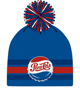 Pepsi Pom Beanie