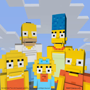 The Simpsons - Minecraft