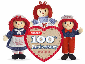 Raggedy Ann 100th Anniversary