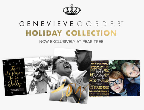 Genevieve Gorder Holiday Cards