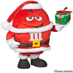 M&M's Red Santa Claus