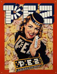 PEZ Girl - Retro