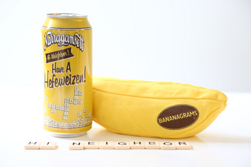 Narragansett Bananagrams Beer