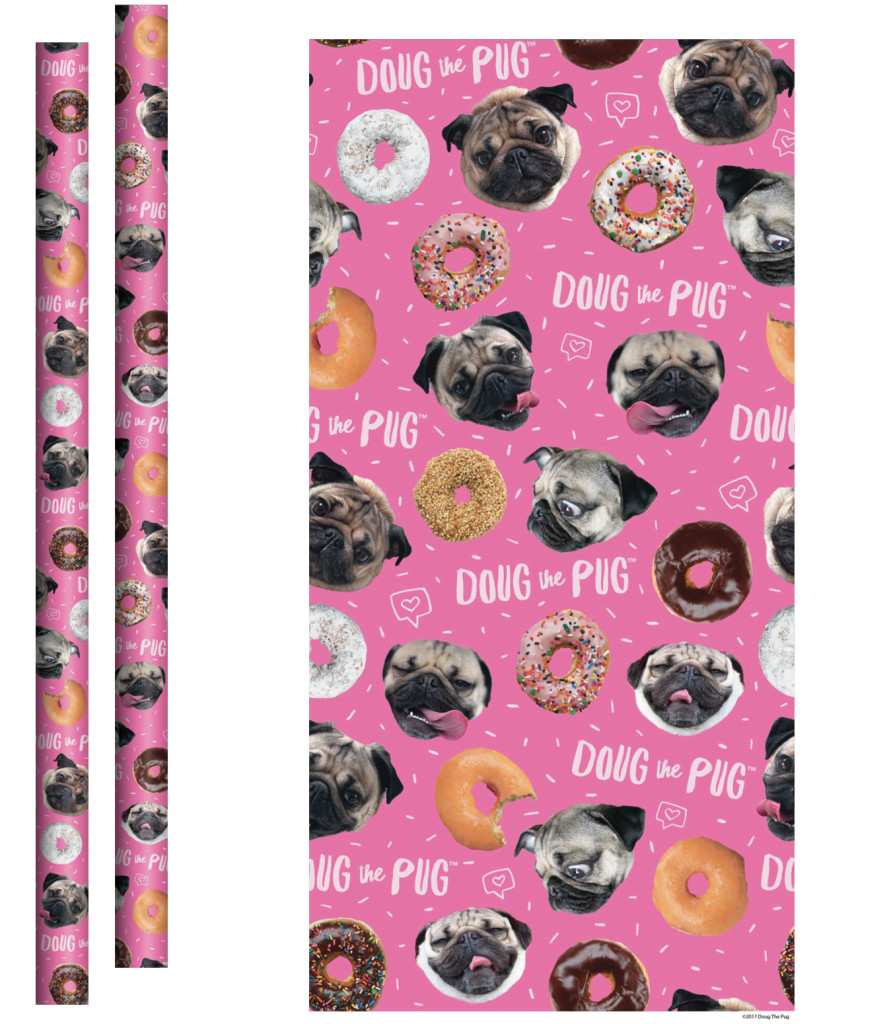 Doug the Pug_Donut Wrap Design_white