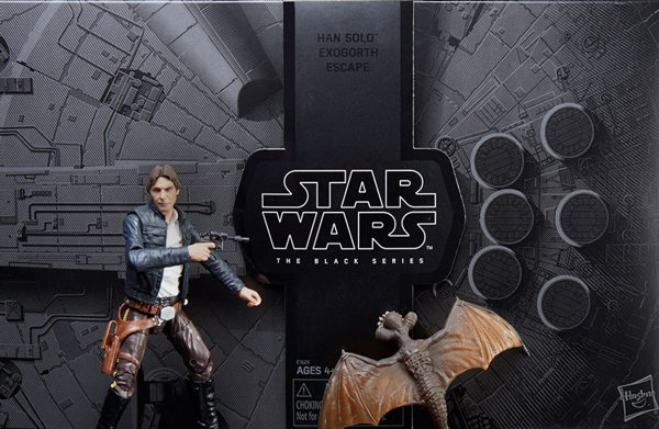 SDCC 2018 Star Wars Black Series Han Solo and Mynock from Hasbro