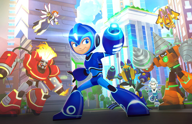 DHX Media -Toronto- Ltd--Mega Man- Fully Charged Blasting Onto S