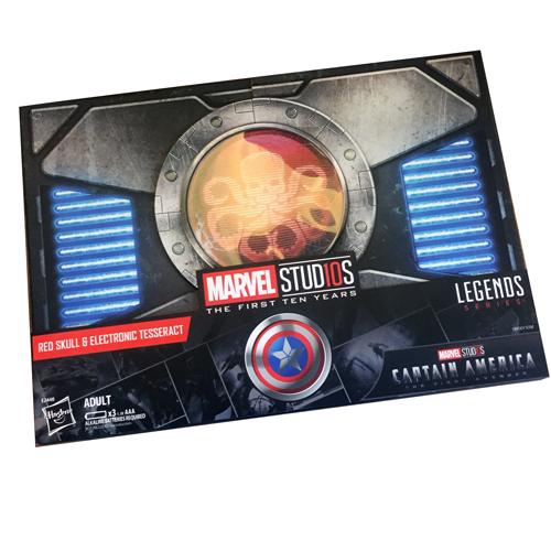 SDCC 2018 Marvel Legends Series Red Skull & Electronic Tesseract Marvel Studios: The First 10 Years #0 from Hasbro