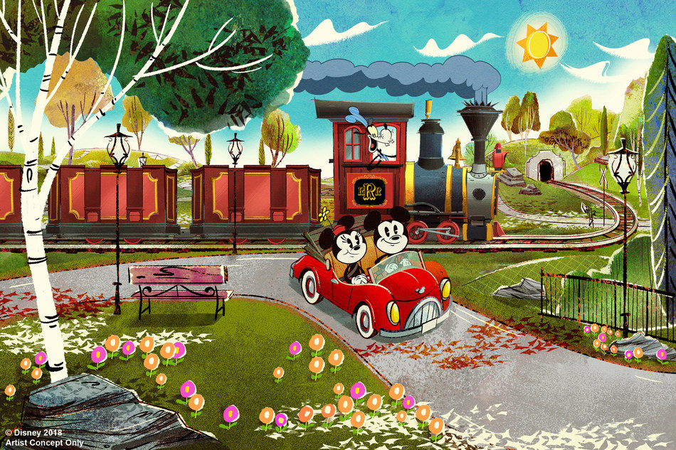 Panasonic Mickey Minnie Runaway Railway