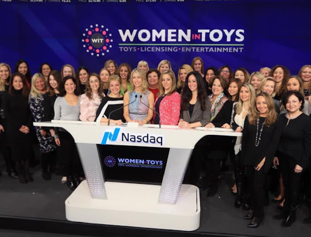 WIT Rings Opening Bell at Nasdaq Stock Exchange to Kick Off Toy Fair