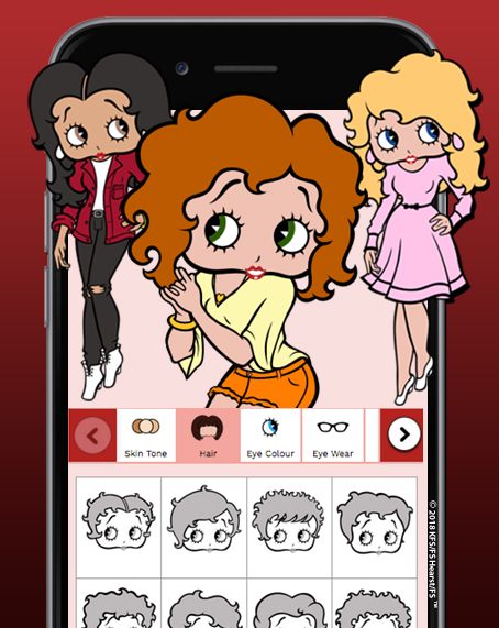 betty boop toxic fox app