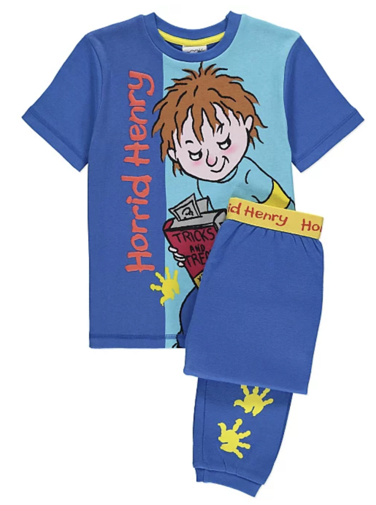 horrid henry pajamas