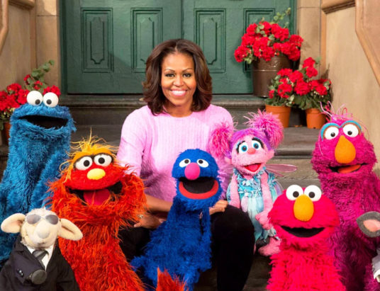 sesame-honors-michelle-obama-joan-ganz-cooney-award-536x411