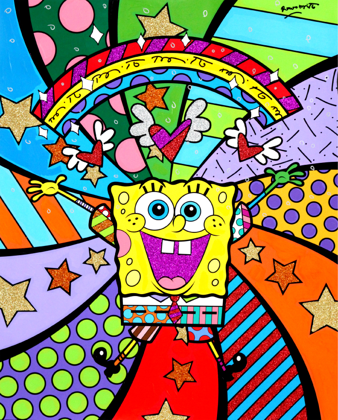 Romero-Britto-spongebob