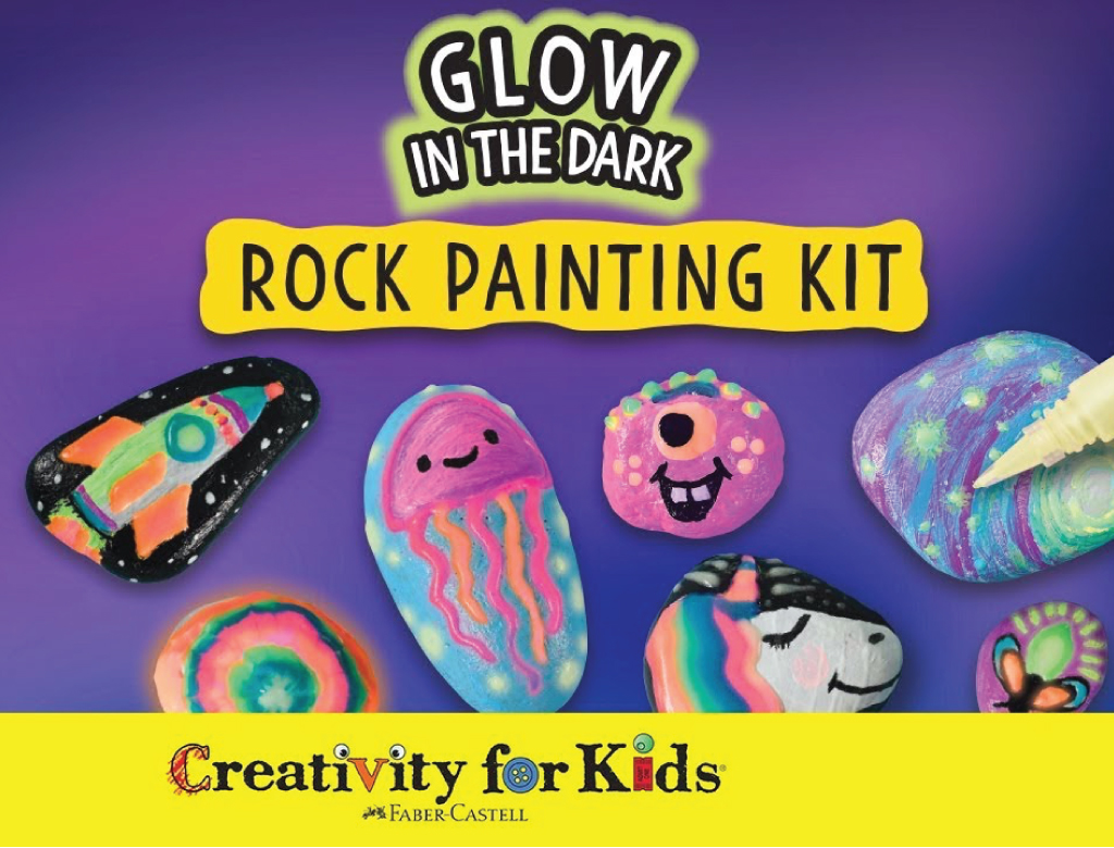 Creativity for Kids Hide and Seek Halloween Rock Painting Kit