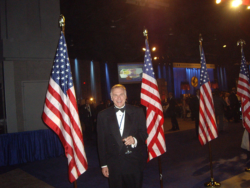 Jay Horowitz at Hall of Flags at Washington D.C. Presidential Dinner