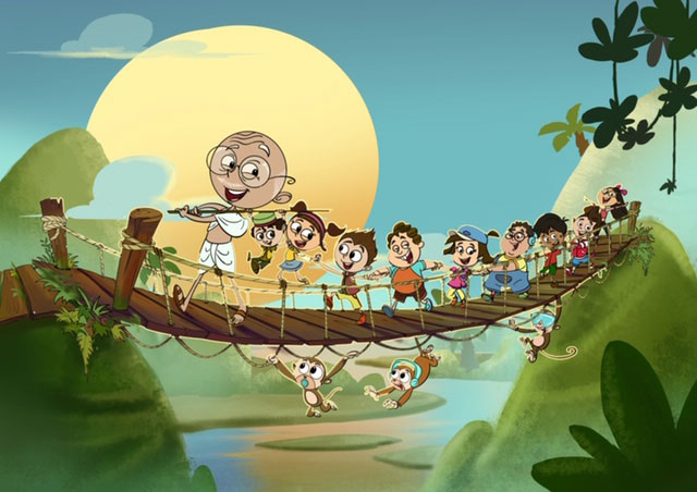 Gandhi Animated Kids' Show