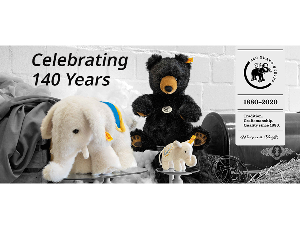 steiff 140 anniversary