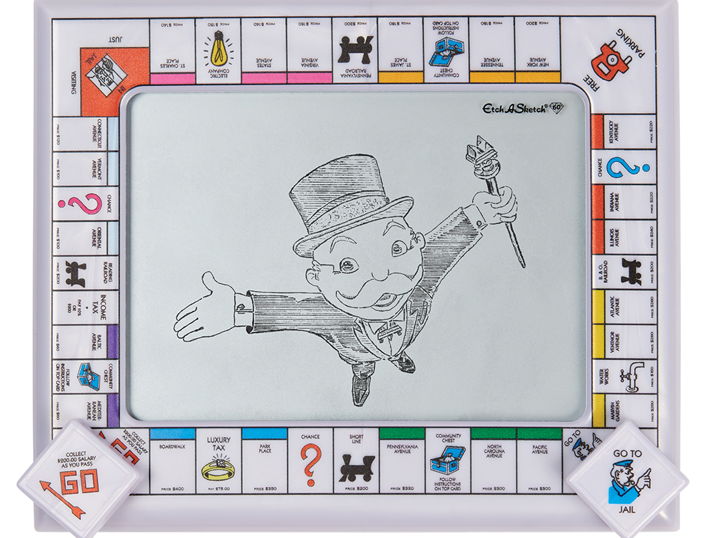 Etch A Sketch Monopoly Limited Edition Drawing Toy | Big Lots
