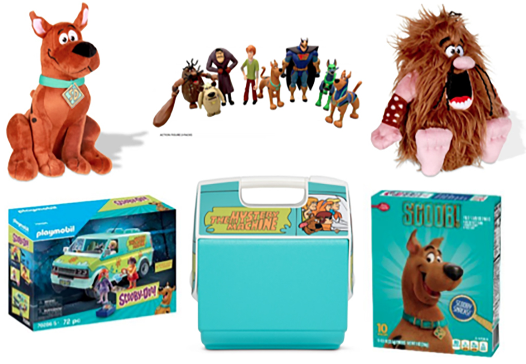 The Mystery Machine with Shaggy and Scooby-Doo Figurines