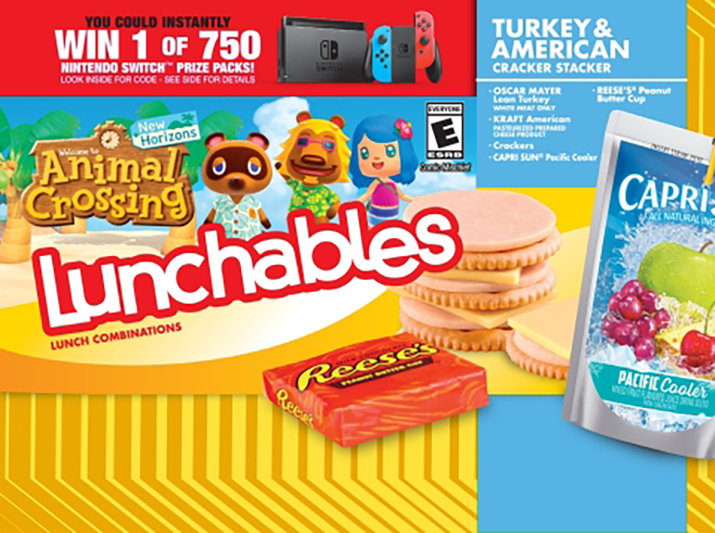 nintendo x lunchables