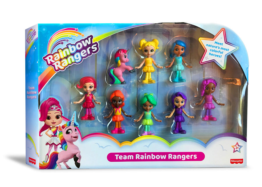 Rainbow Rangers Toys from Mattel's Fisher-Price Debut at Walmart Stores ...