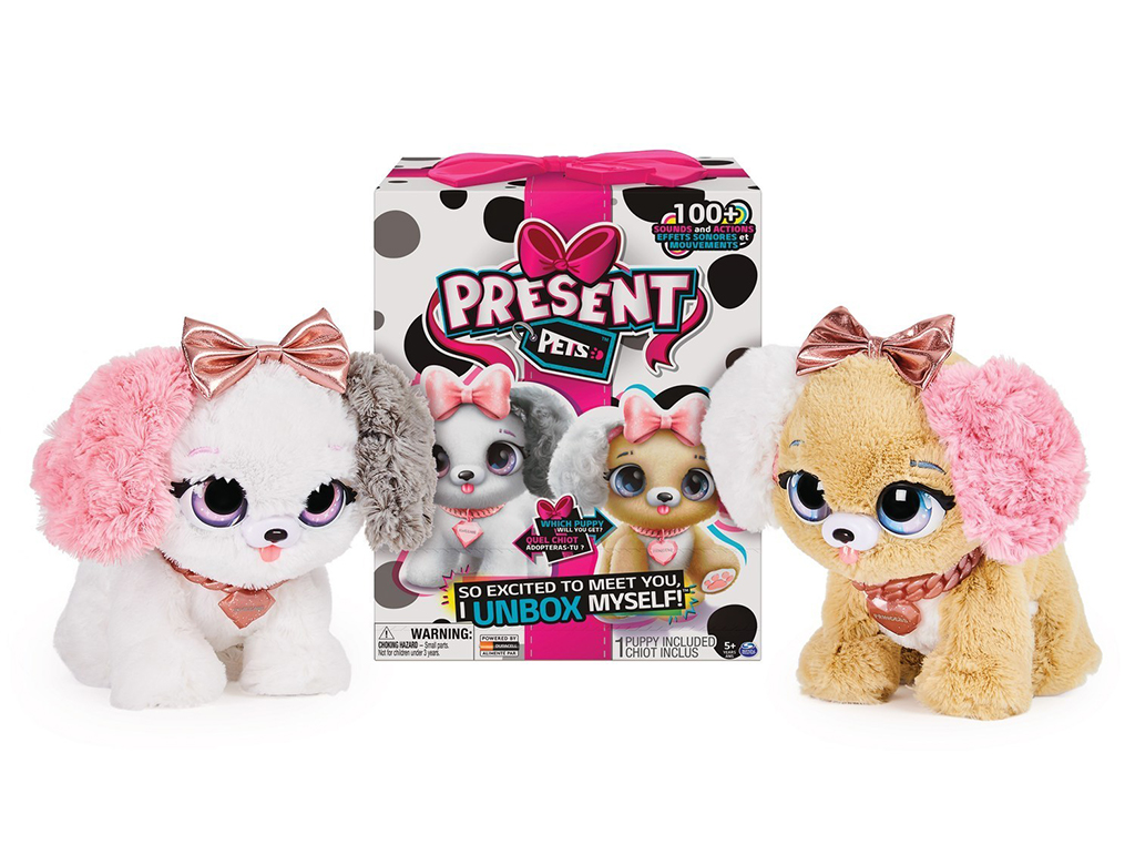 Spin Master's Latest Innovation, Present Pet Puppies, Unbox Themselves This Holiday Season aNb