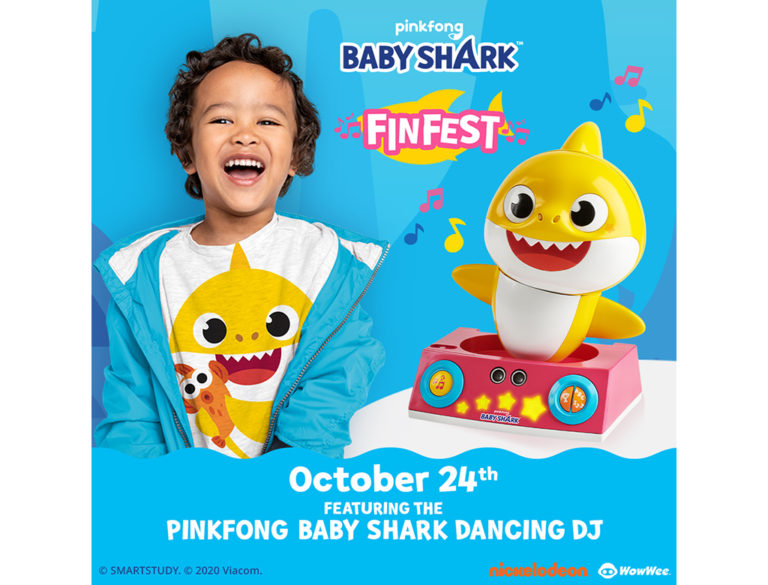 Pinkfong Baby Shark Dancing DJ Makes a Splash with FinFest Instagram