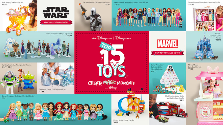 and Disney Store Unveil Top 15 Toys for 2020 Holiday