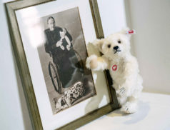 steiff portrait and bear