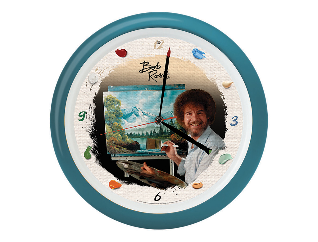 Mark Feldstein x Bob Ross Clock