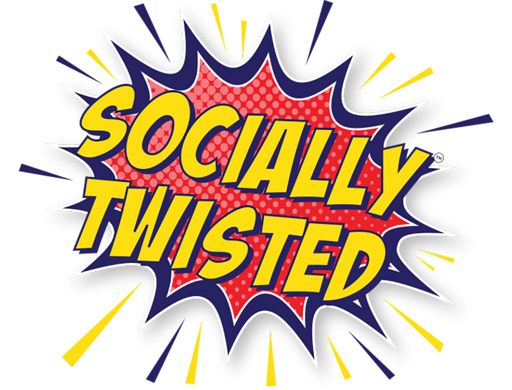 socially twisted logo