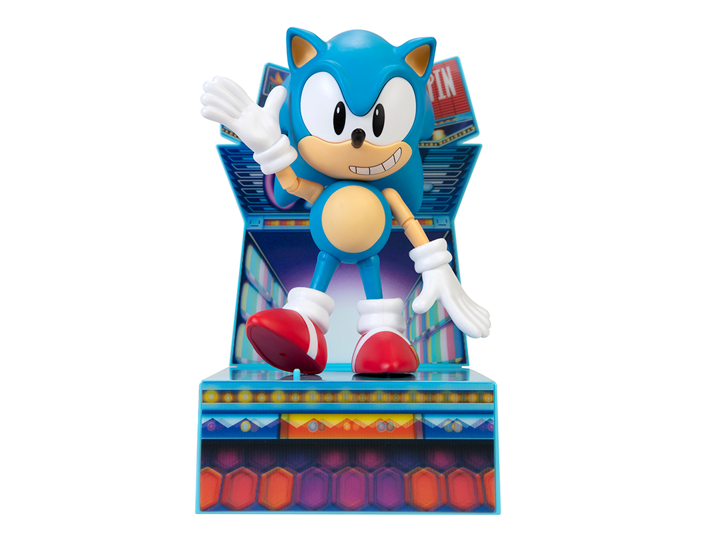 Sonic The Hedgehog Green Hill Zone Playset with 2.5 Sonic Action Figure  New