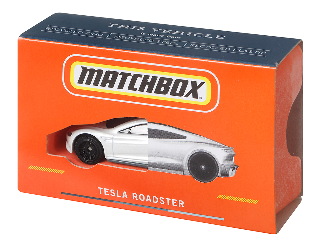 matchbox tesla roadster