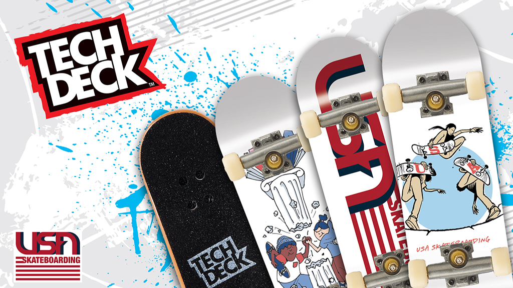 Tech Deck-USA Skateboarding