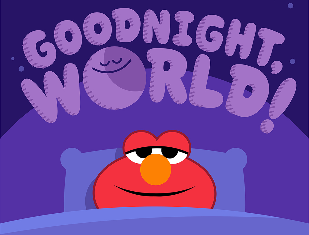 sesame street-goodnight world