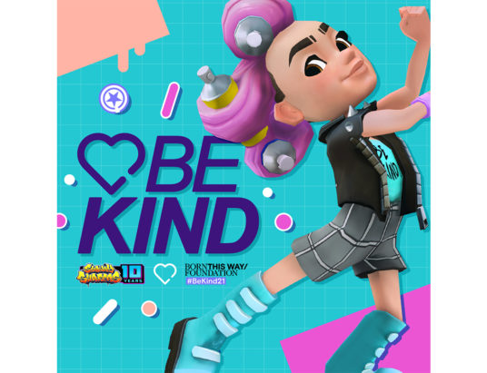 Subway Surfers #BeKind21 Campaign