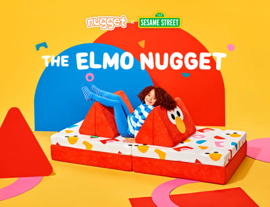 Sesame Street DTC Elmo Nugget