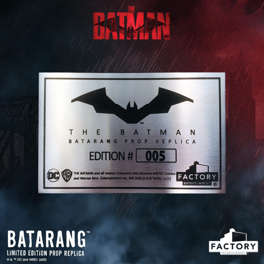 Factory Batarang Batman