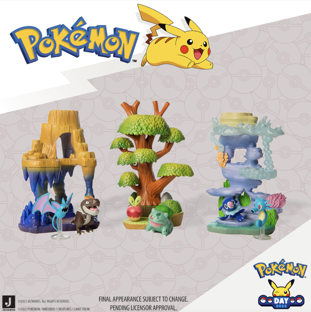 Pokemon Environments Jazwares