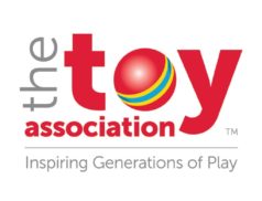 Toy Association Logo Toy Fair 2023 Clamour Holiday 2022 trends Good Play Guide Blue Plate Trends 2024 Board Tips webinar