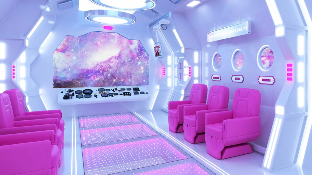 World of Barbie Kilburn Mattel Space