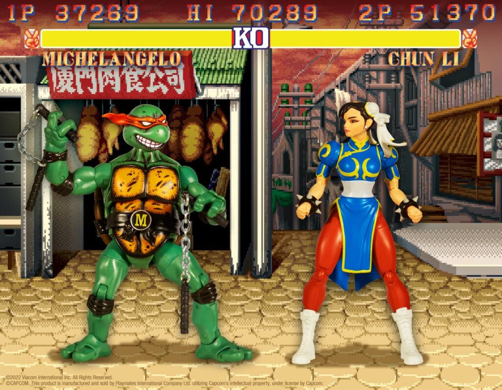 Teenage Mutant Ninja Turtles Street Fighter 2