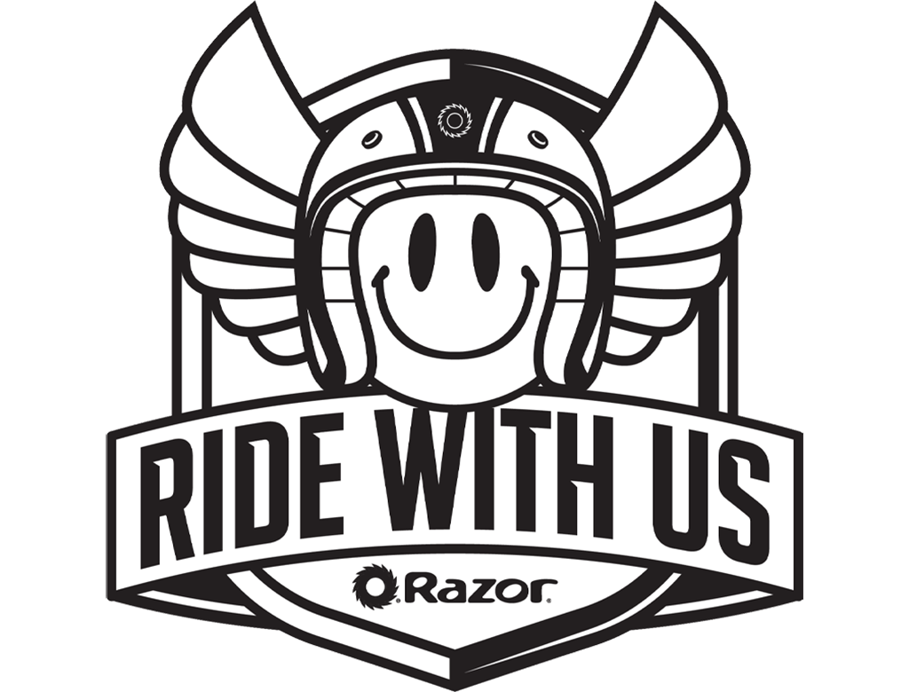 Razor Ride with Us Logo