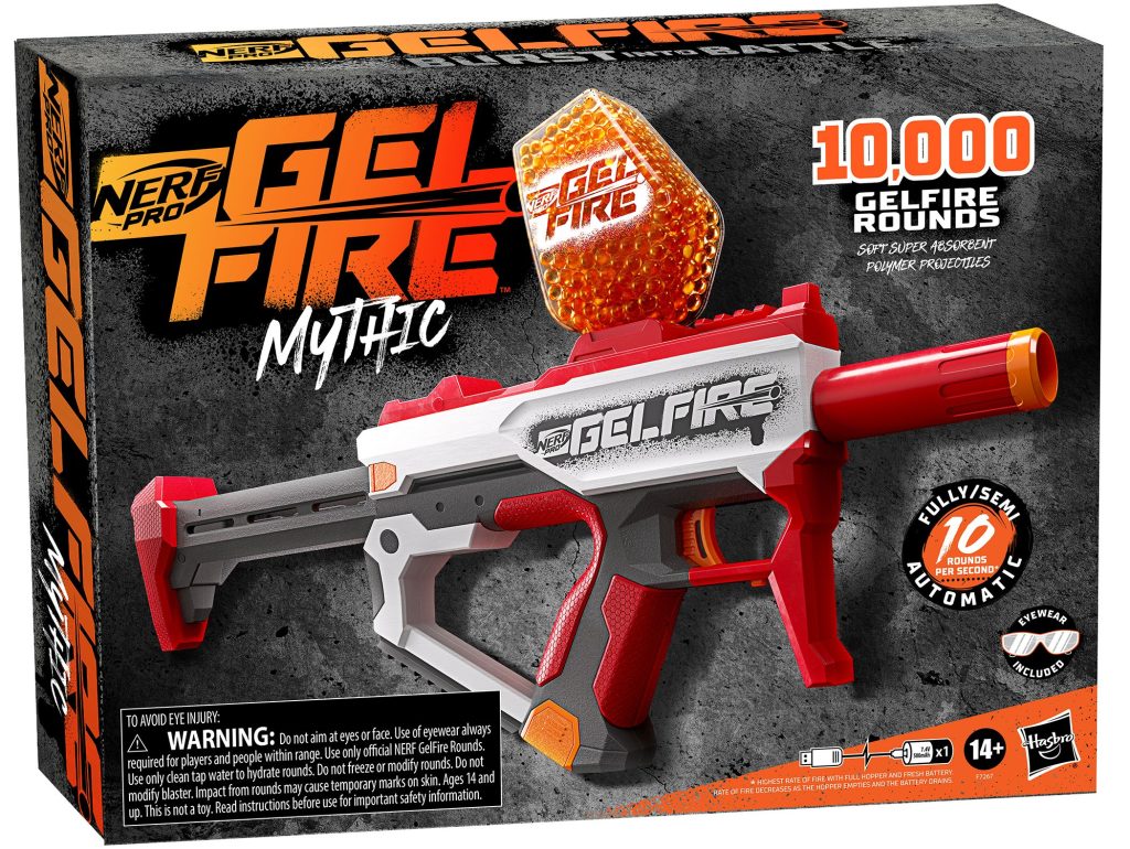 Hasbro Introduces the NERF Gelfire Gel Blaster