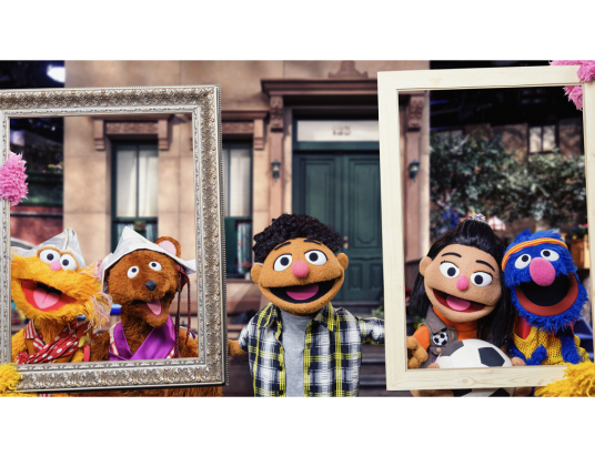 Tamir on the Street Sesame Workshop